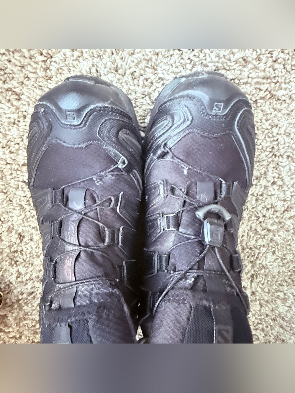 Salomon XA Pro 3D Gore-Tex Forces OutdoorTrail Running Hiking Black Sneakers - Picture 7 of 13